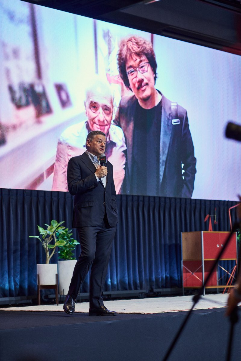 넷플릭스 테드 서랜도스 CEO "K콘텐츠의 힘 확인, 전세계 시청 6배 증가" [N현장]