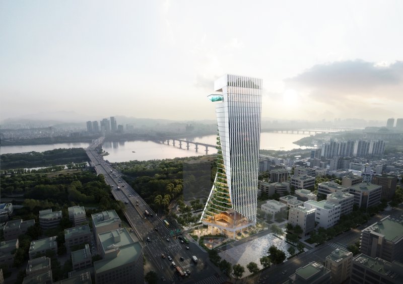 영등포구 양평동4가 복합시설 '선유도원' 디자인(서울시 제공).