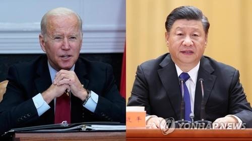 조 바이든 미국 대통령과 시진핑 중국 국가 주석. 사진=연합뉴스