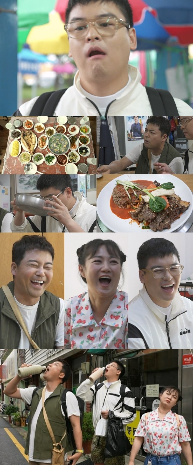 '나혼산' 팜유즈, 박나래 고향 목포 미식 탐구…밥상 규모에 '문화 충격'
