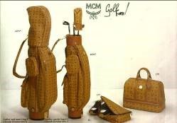 1987년에 선보인 MCM 골프 컬렉션.(사진=MCM 제공)
