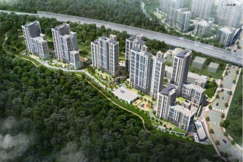 복정A2 단지 조감도