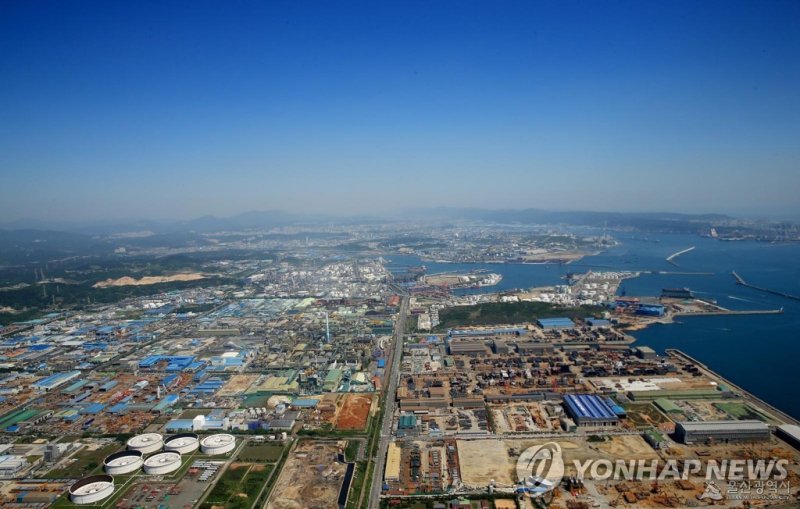 울산시 울주군 온산 국가산업단지 전경. 연합뉴스