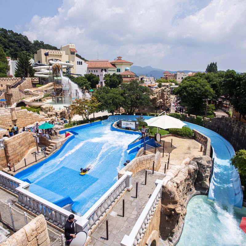 서핑라이드(캐리비안 베이 제공)