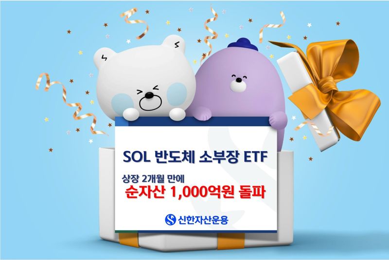 국내 유일 반도체 소부장 ETF, 순자산 1000억 돌파