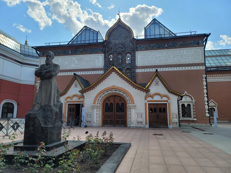 ‘러시아 미술의 보물창고’라고 불리는 모스크바 트레티야코프미술관 입구 *재판매 및 DB 금지