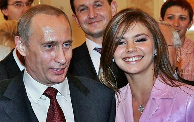 블라디미르 푸틴과 그의 연인으로 알려진 알리나 카바예바 / EPA