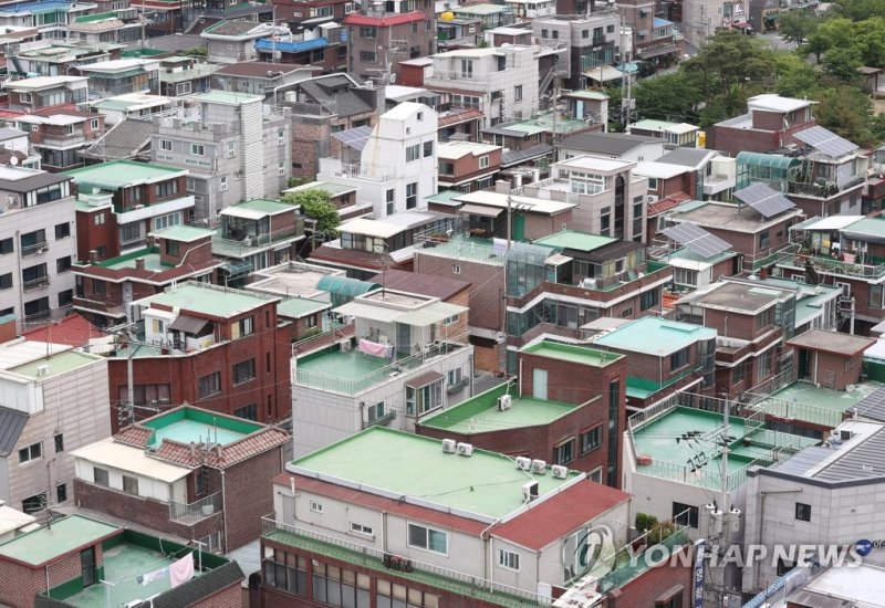 서울의 한 빌라촌의 모습. 사진=연합뉴스