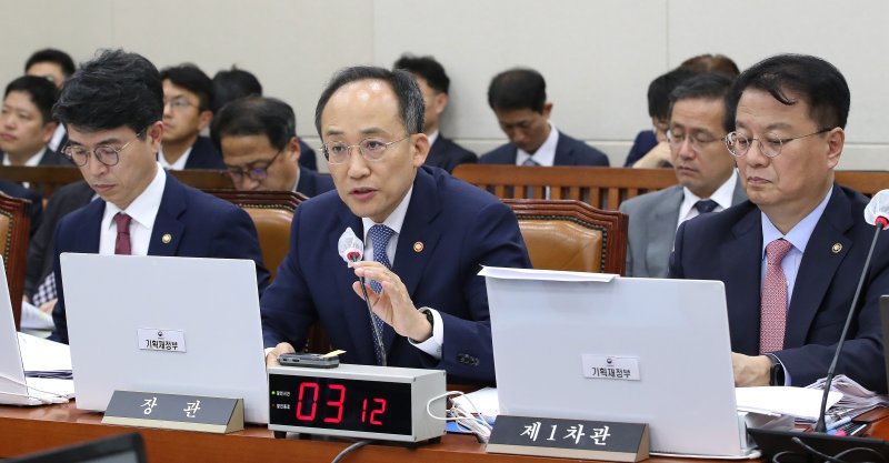 추경호 "빚내서 하는 경기진작 없다"...하반기 성장에 기대 걸어