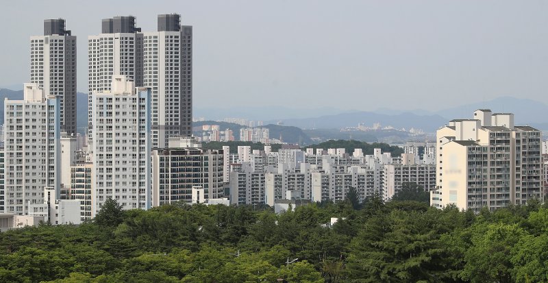 대구 수성구가 9개월 만에 미분양관리지역에서 제외됐다. 사진은 대구 도심 아파트 전경. (사진은 기사 내용과 무관함) ⓒ News1 DB