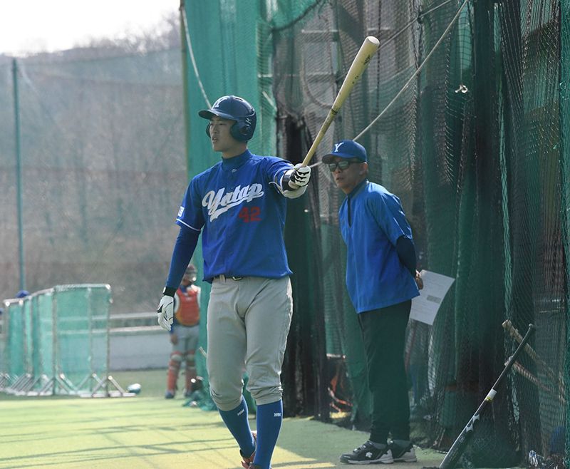 기아 박민 고교 시절 사진(사진 = 전상일 기자)