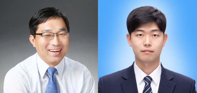 박찬호 지스트 에너지융합대학원 교수(왼쪽)와 백채경 한국과학기술연구원 박사 (지스트 제공)/뉴스1
