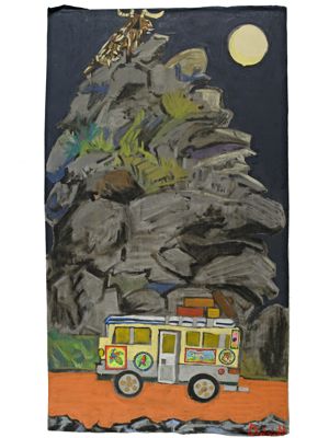 '히말라야 화원을 달리는 나의 트럭'