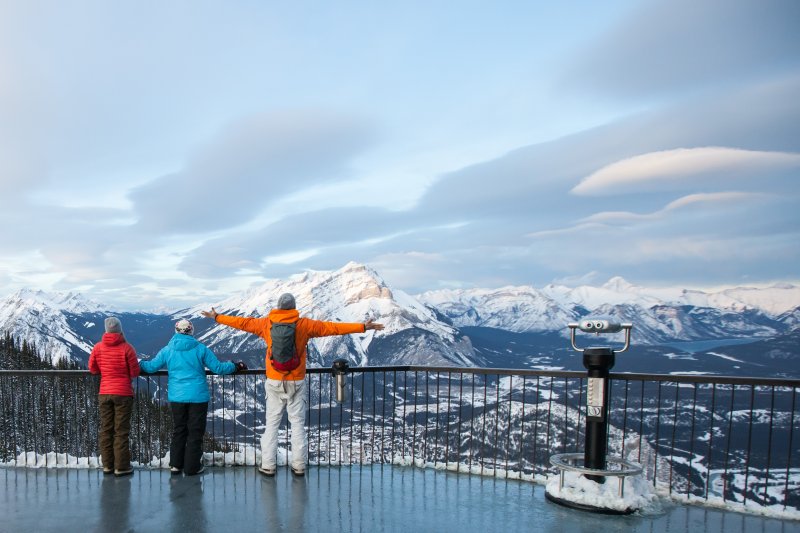 캐나다 설퍼산 밴프. (사진=캐나다관광청 제공) photo@newsis.com *재판매 및 DB 금지