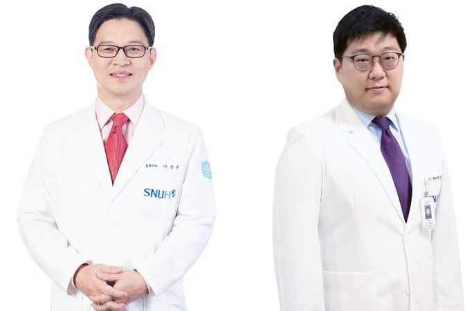 왼쪽부터 분당서울대병원 정형외과 이영균 교수, 박정위 교수