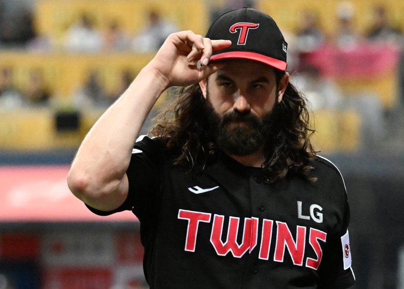 LG 트윈스 외국인 투수 케이시 켈리. 2023.6.6/뉴스1 ⓒ News1 김진환 기자