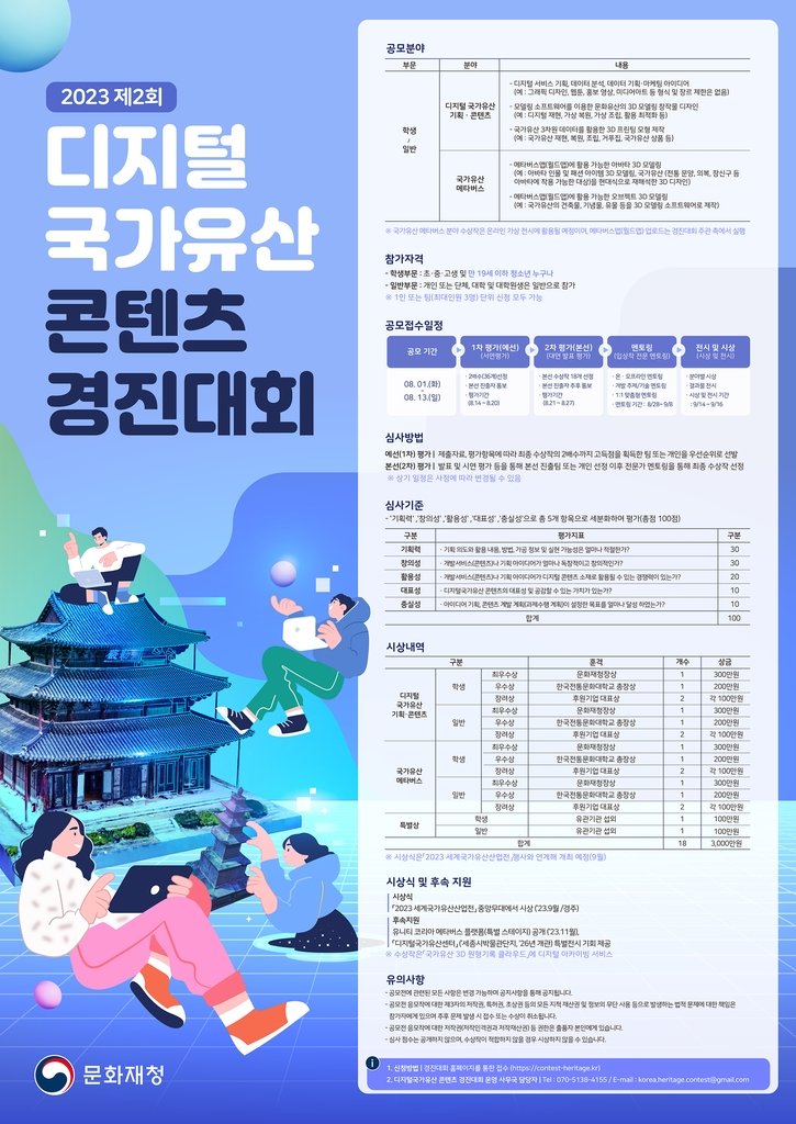 공모 안내 [문화재청 제공. 재판매 및 DB 금지]