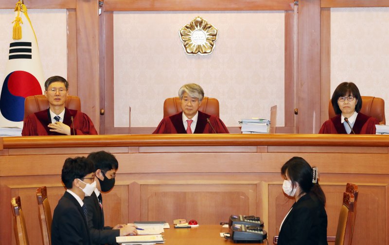 헌법재판소 재판관 (공동취재) 2023.4.4/뉴스1 ⓒ News1 허경 기자