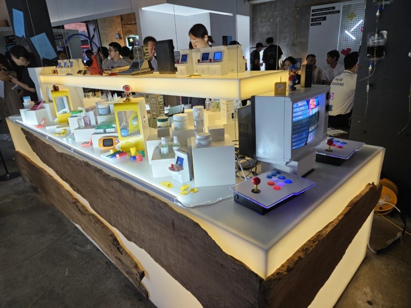 팝업 스토어 내부 모습.ⓒ 뉴스1/김진희 기자.