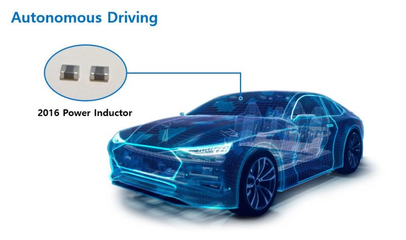 자율주행차에 탑재된 삼성전기의 파워인덕터. (사진=삼성전기 제공) 2023.07.16 photo@newsis.com *재판매 및 DB 금지 /사진=뉴시스