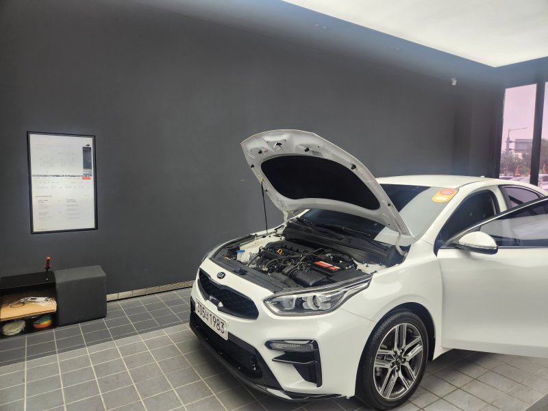 지난 10일 엔카 믿고 센터에 차량이 전시되어 있는 모습./뉴스1 윤다혜 기자