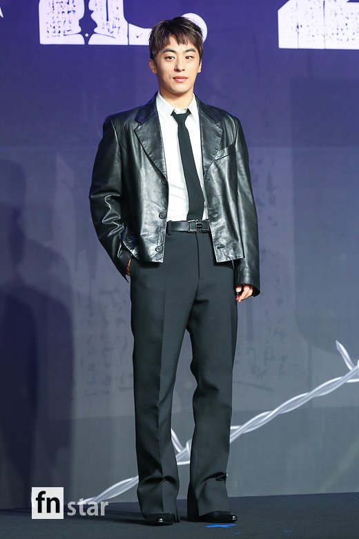 [포토] 구교환, '시크한 레더 패션'