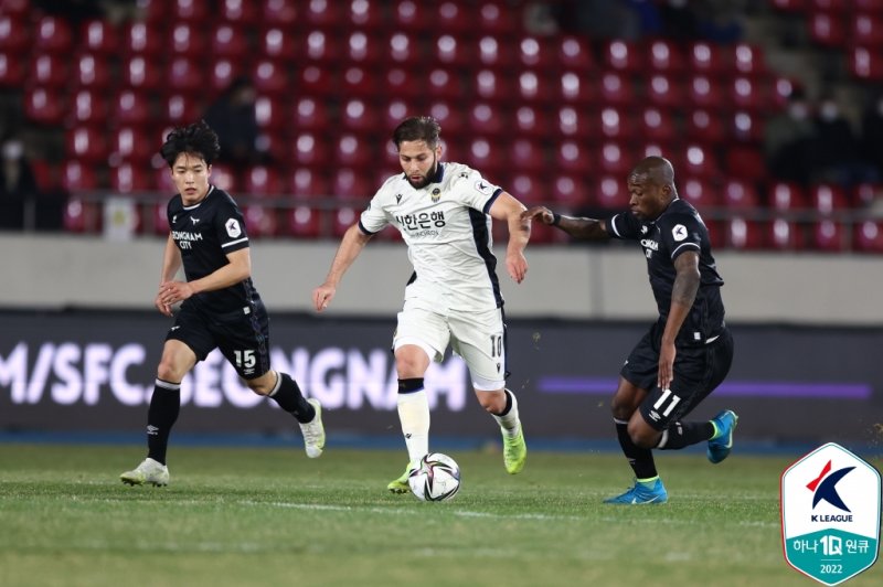 [서울=뉴시스]아길라르. 2023.07.18. (사진=한국프로축구연맹 제공) *재판매 및 DB 금지