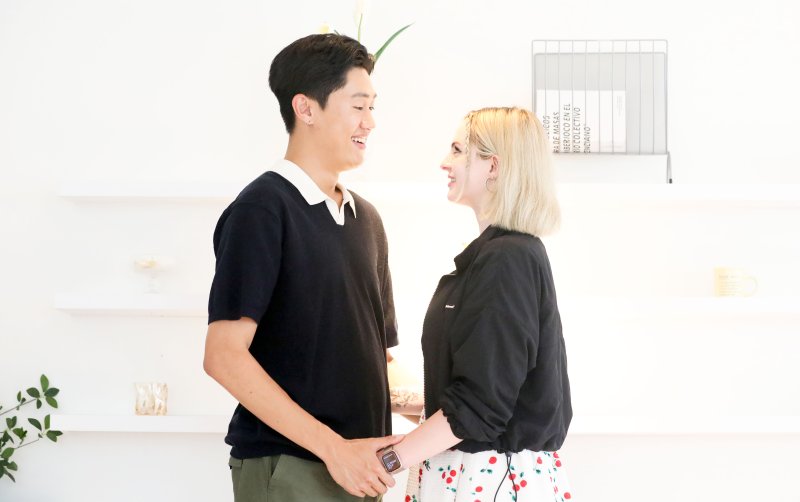 "서로에 대한 믿음 확고"…한영 커플 유튜버 '진우와해티'[인터뷰]