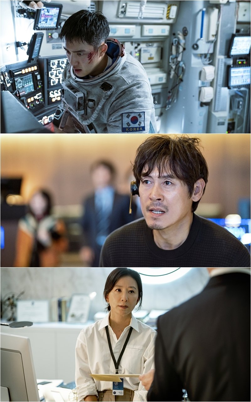 달에 간 도경수…열연으로 빚은 극적 우주생존드라마 '더 문' [시네마 프리뷰] - 파이낸셜뉴스