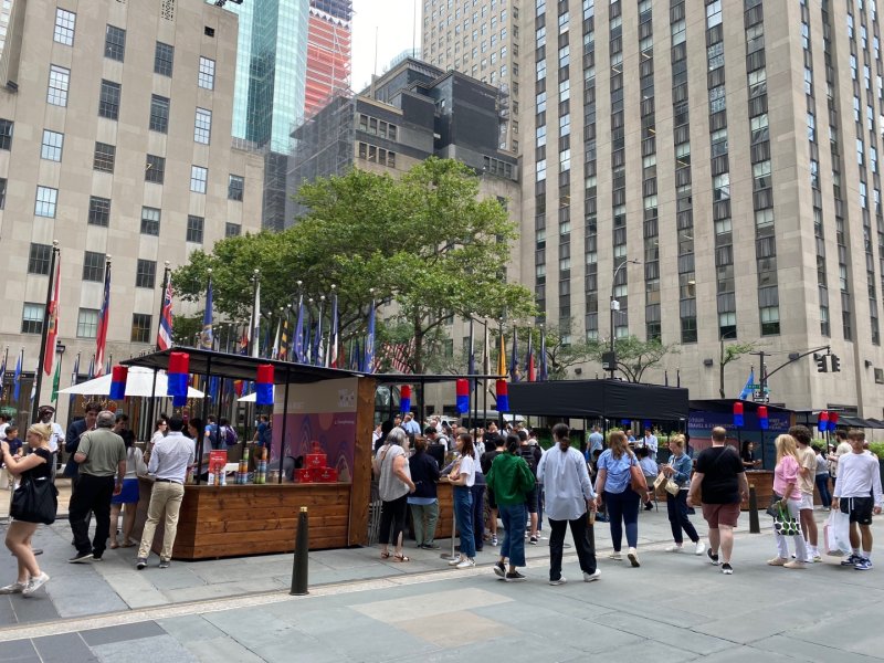 지난 19일부터 나흘간 미국 뉴욕 록펠러센터에서 열린 'K-관광 로드쇼 인 뉴욕'이 지역주민 등 10만여명이 참여한 가운데 성황리에 막을 내렸다. 한국관광공사 제공