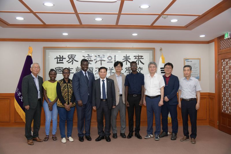 한국해양대, 케냐 PIU대학교 해양수산센터장 일행 환담