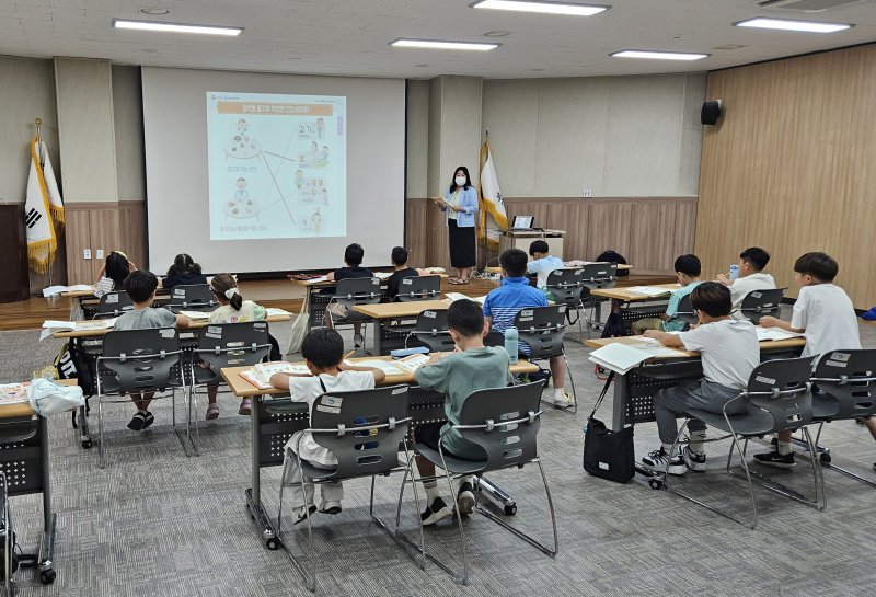 슬기로운 방학생활 프로그램.(화천군 제공)