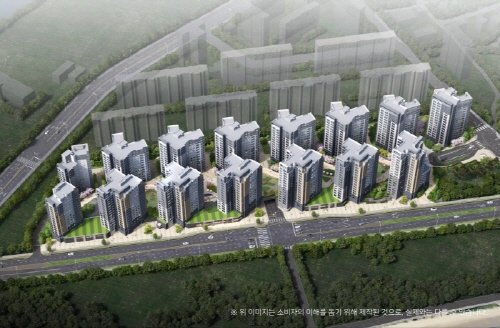 강릉 오션시티 아이파크 조감도