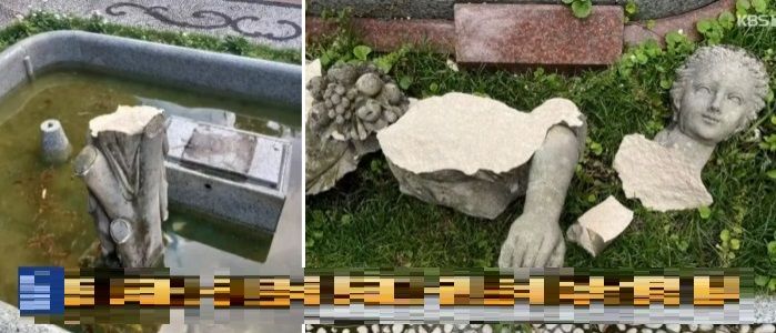 "인증샷 찍겠다"..150년 된 조각상 박살내고 도망간 獨관광객