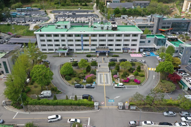 인제군청 전경./뉴스1