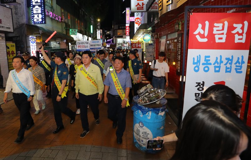 잇단 강력범죄…관악경찰, '치안 안정화 TF' 가동
