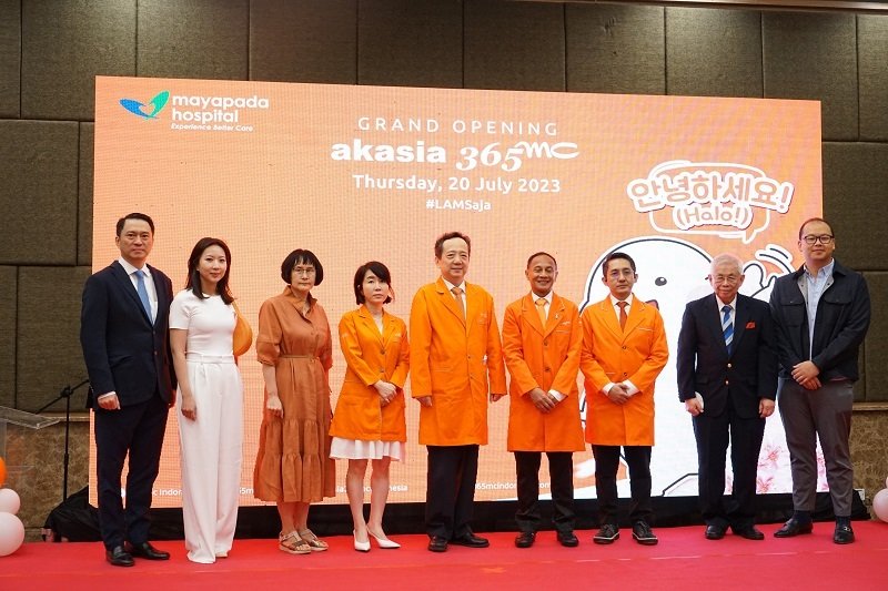 365mc 병원은 지난달 20일 인도네시아 자카르타에 위치한 마야파다 병원에서 '365mc 인도네시아점' 개원식을 열고 본격적인 현지 의료서비스를 시작했다. (365mc 병원 제공)/news1