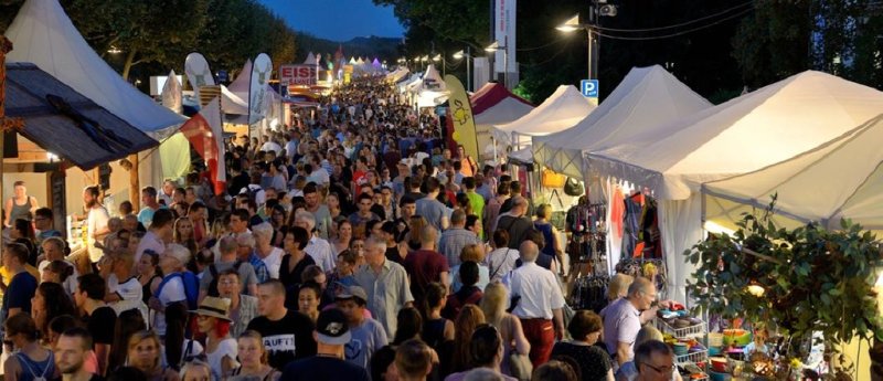 2022년 프랑크푸르트 박물관강변축제 장면 [출처: 축제사이트(museumsuferfest.de), DB 및 재판매 금지