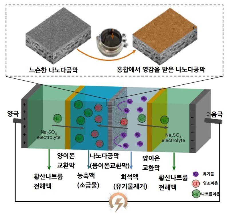 폐수를 최소 에너지로 99%이상 정화했다