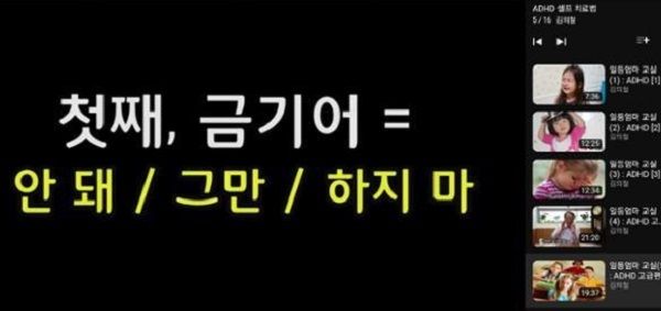 "대체 '왕의DNA'가 뭔데?"..교권 침해 아닌 'ADHD무약물치료법' 논란