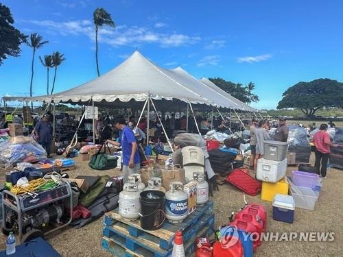 "최악 산불에, 최악 인간들" 하와이 마우미섬서 도둑·투기꾼 기승