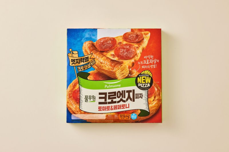 크로엣지 피자 토마토&페퍼로니 /사진=풀무원