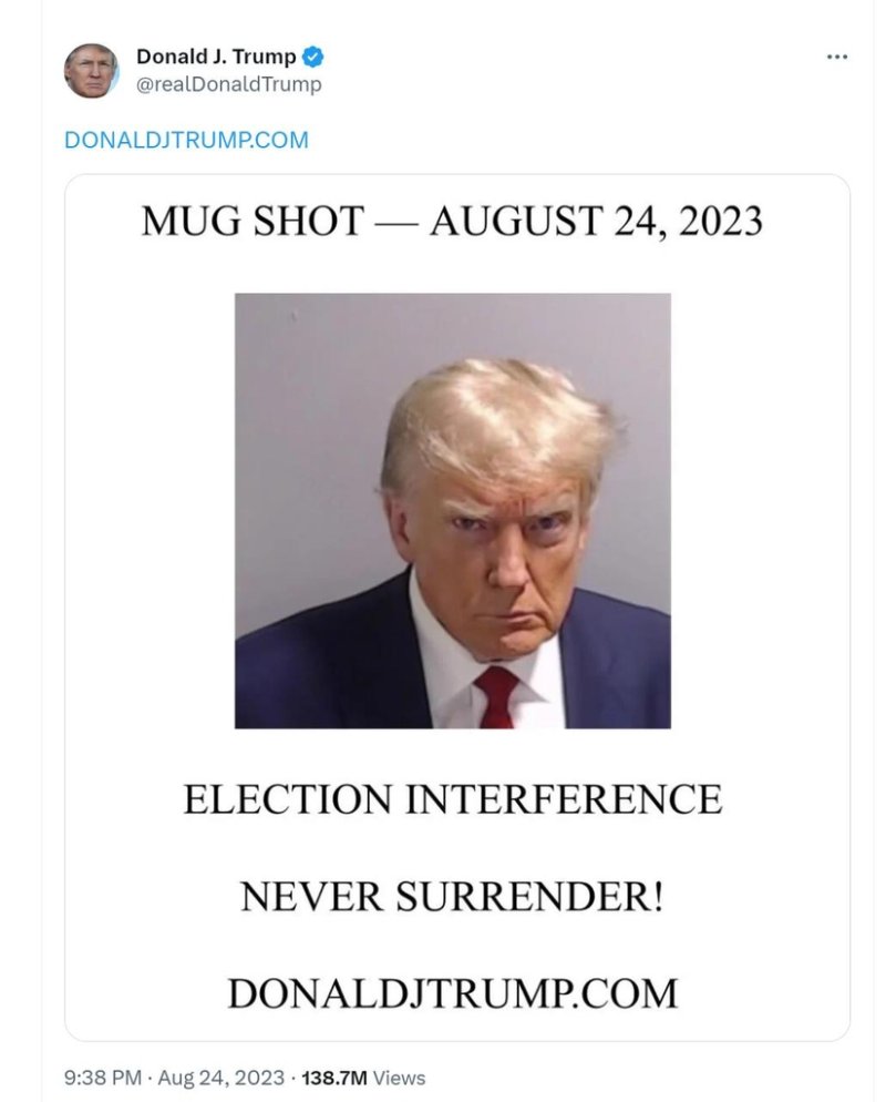 트럼프 전 대통령 엑스 [엑스 캡처. 재판매 및 DB 금지]