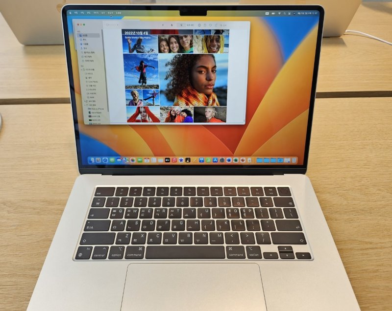 15인치 애플 맥북에어. 2023.09.03. 오현주 기자