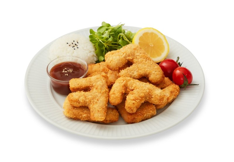 튼튼스쿨 신제품 'ㅋㅋㅋ돈까스' 제품 사진.(CJ프레시웨이 제공)