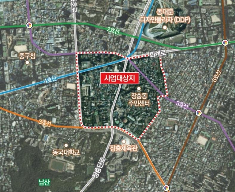 [서울=뉴시스]중구는 오는 7일 충무아트센터 컨벤션홀에서 '장충동 일대 지구단위계획 재정비안'에 대한 주민설명회를 개최한다고 5일 밝혔다. (사진=중구 제공). 2023.09.05. photo@newsis.com
