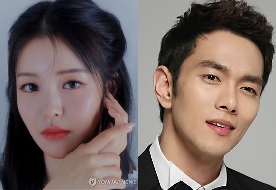 브브걸 유정(왼쪽)과 배우 이규한 [각 소속사 제공. 재판매 및 DB 금지]
