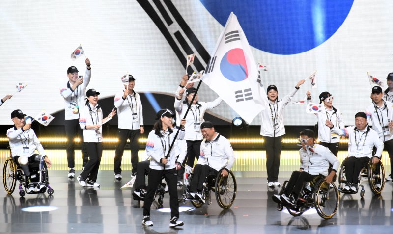 세계상이군인체육대회 '2025 캐나다 인빅터스 게임' 대한민국 선수단 결단식