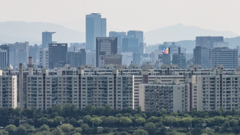 서울 강남구 압구정동 재건축 예정 아파트 단지. 뉴스1