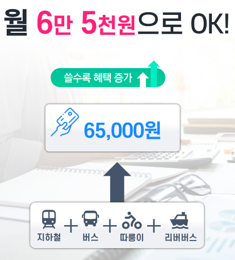 월 6만5000원에 대중교통 무제한..서울 '기후동행카드' 나온다